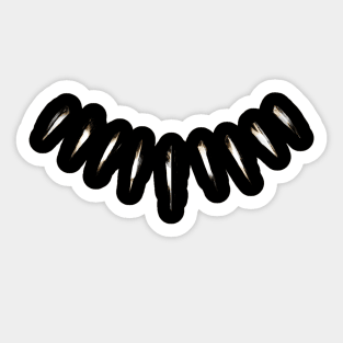 Black Panther - Necklace Sticker